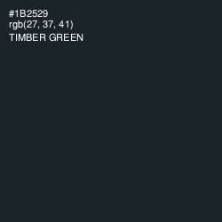 #1B2529 - Timber Green Color Image
